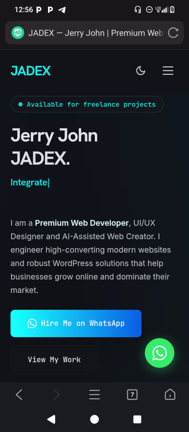 Cover image for My Starting Crazy UI with