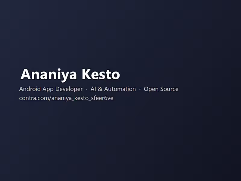 Cover image for Software Development Lead - 3 Android Apps Shipped