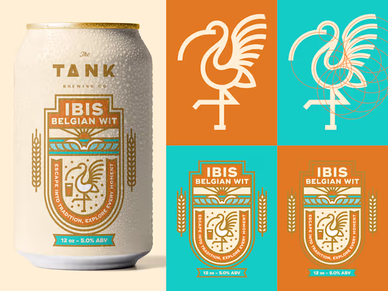 Cover image for Ibis Belgian Wit - Beer Design