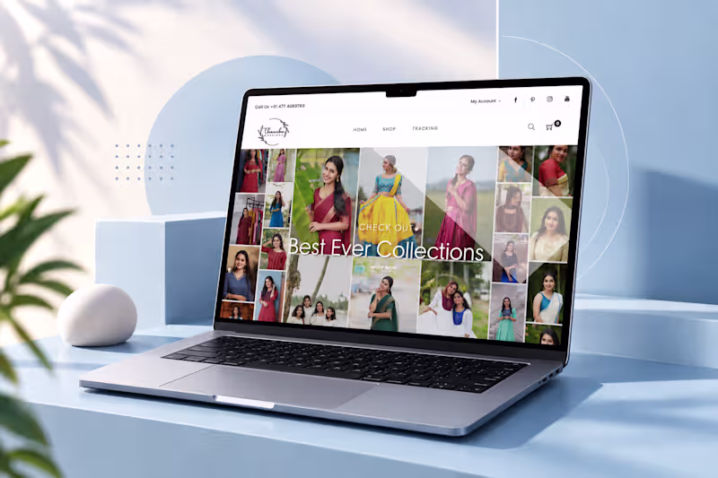 Cover image for Ethnic Fashion Boutique WooCommerce Store Design