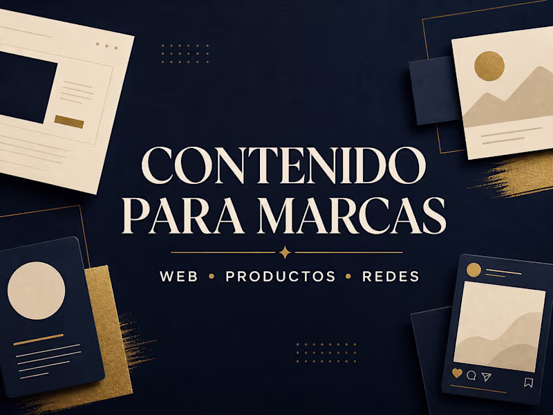 Cover image for Contenido claro y persuasivo para tu marca