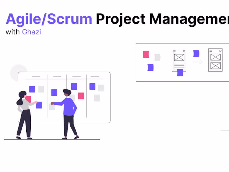 Cover image for Agile/Scrum Project Management