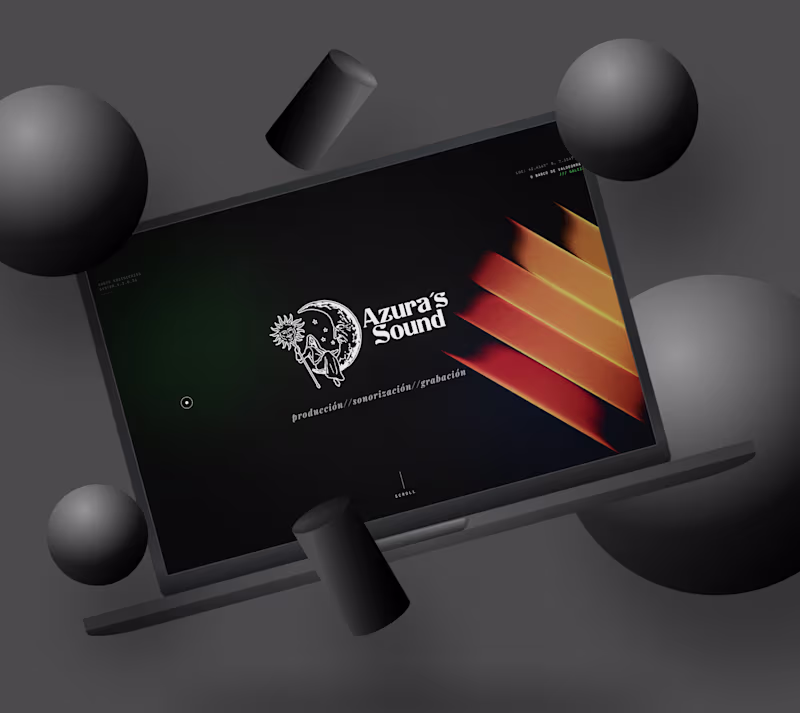 Cover image for Azura's Sound Website Development