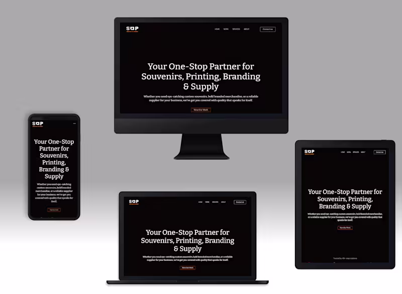 Cover image for Sketch & Print Pvt Ltd landing page design and development