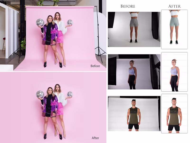 Cover image for Professional Photo Editing & Background Removal