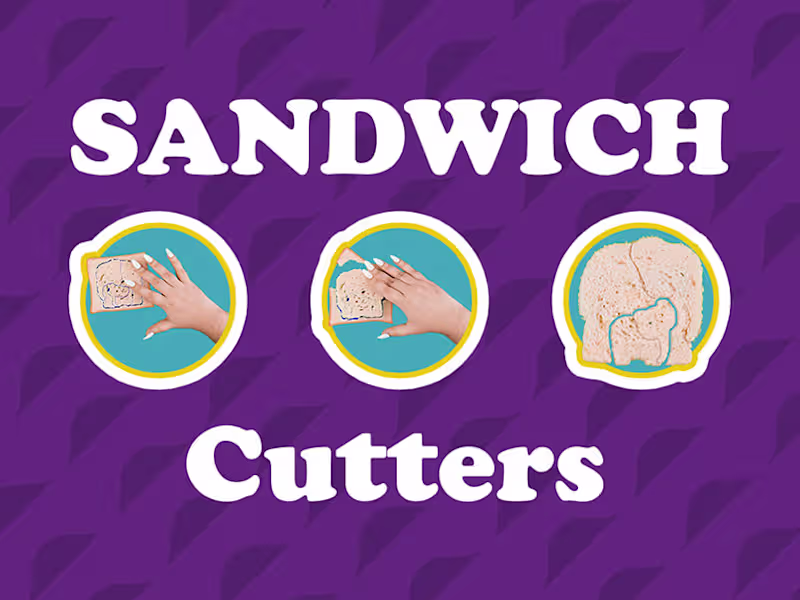 Cover image for Sandwich Cutters Product Photography