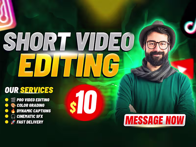 Cover image for Engaging Instagram Reels, TikTok and Youtube Shorts