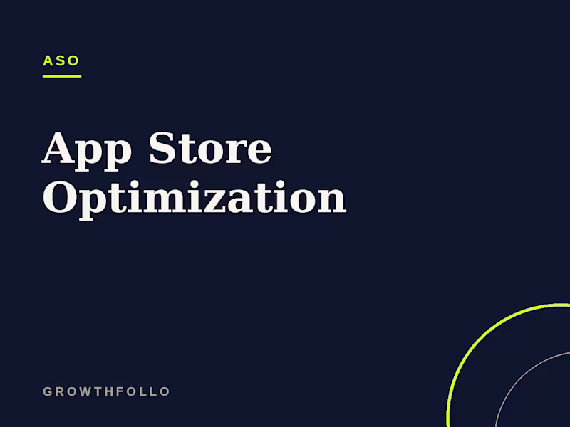 Cover image for App Store Optimization (ASO) for Mobile Apps & Games