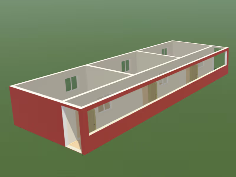 Cover image for Project title: 3-Unit Bedsitter Block