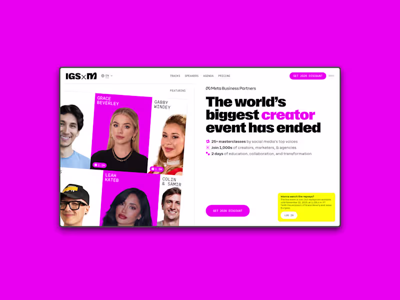 Cover image for 2025 Instagram Summit by Manychat