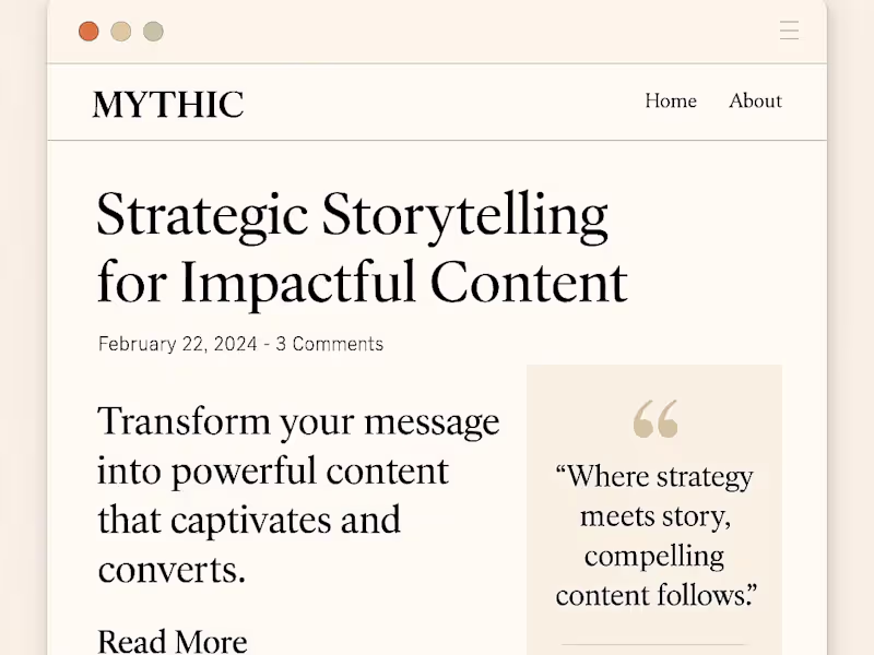 Cover image for Strategic Blogs Writing for Brands That want to be heard.