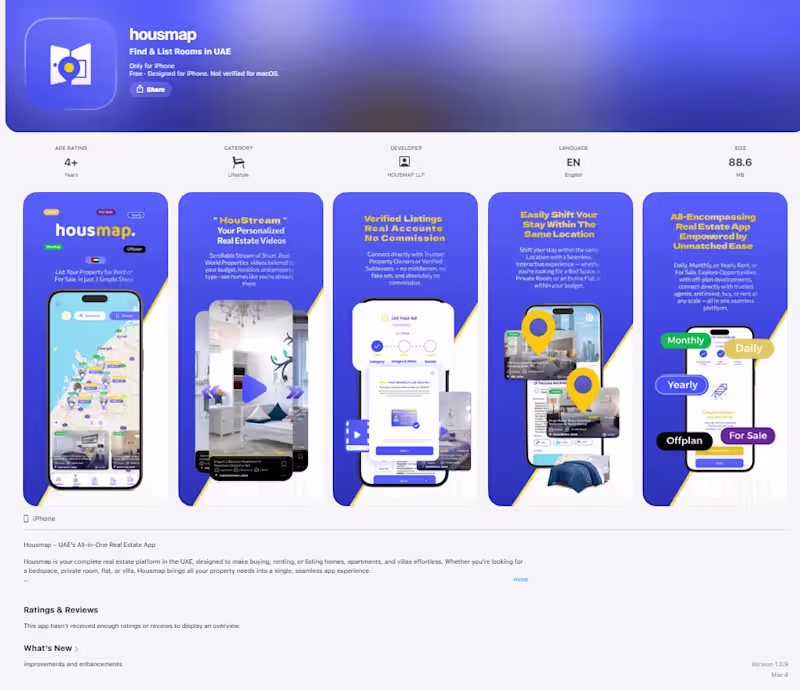 Cover image for  HOUSMAP – Professional Real Estate