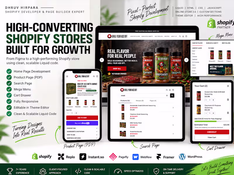 Cover image for Shopify Store Development