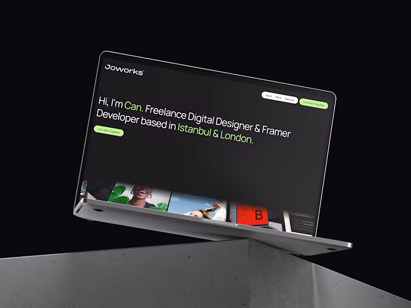 Cover image for Joworks - Framer Expert and Developer