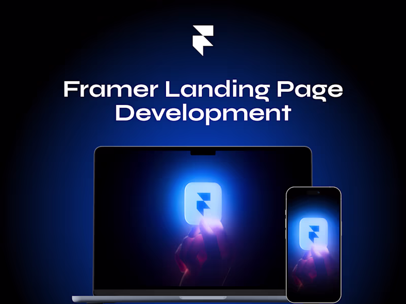 Cover image for Framer Landing Page Development