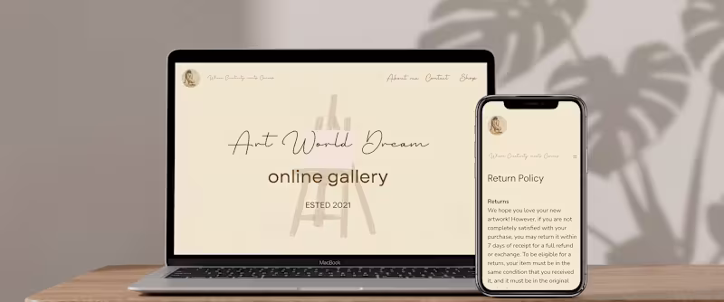Cover image for Web Interface Design (UI) &