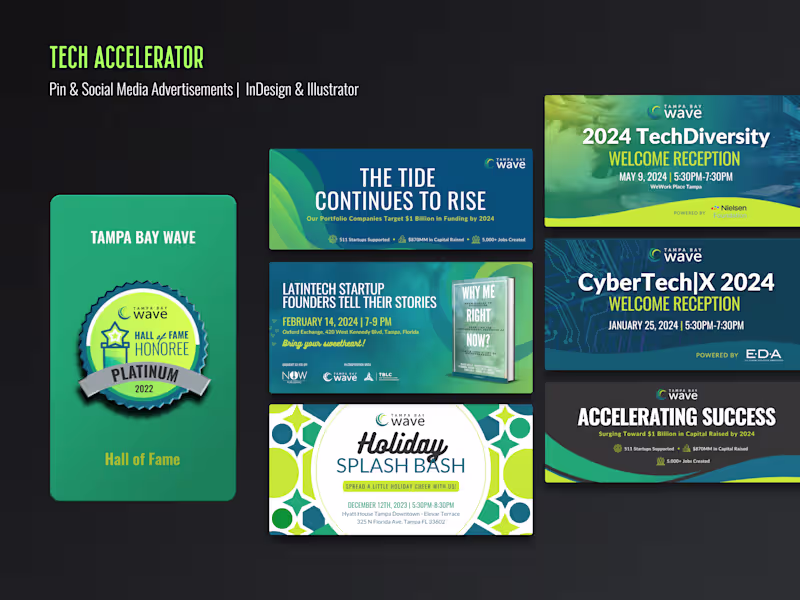 Cover image for Tech Social Graphics