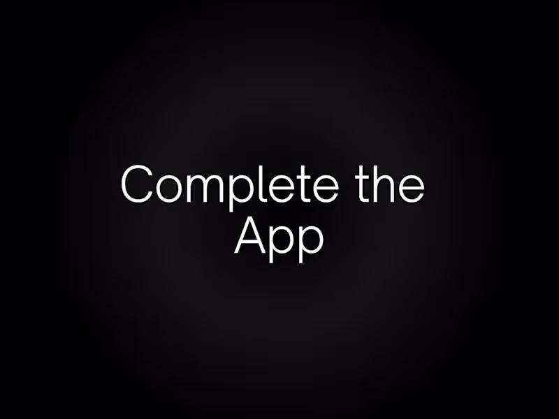 Cover image for Complete My Vibe-Coded App