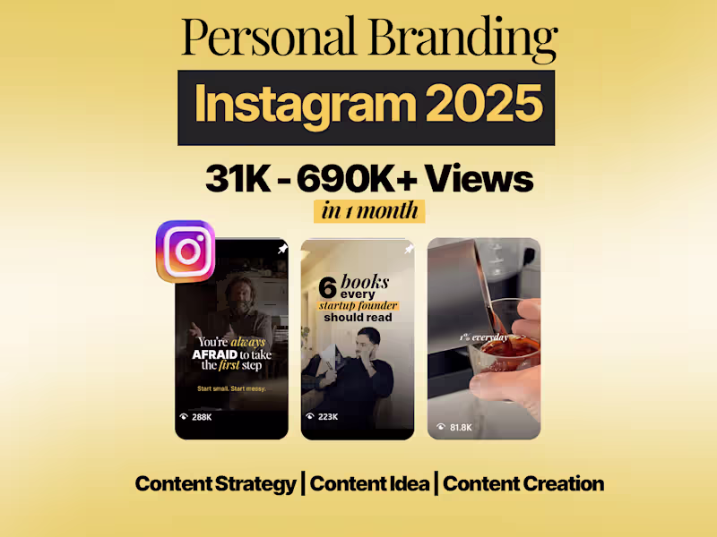 Cover image for Personal Branding & Content Creation - Instagram 2025