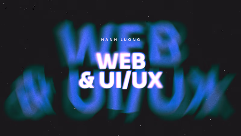 Cover image for Web & UI/UX Design