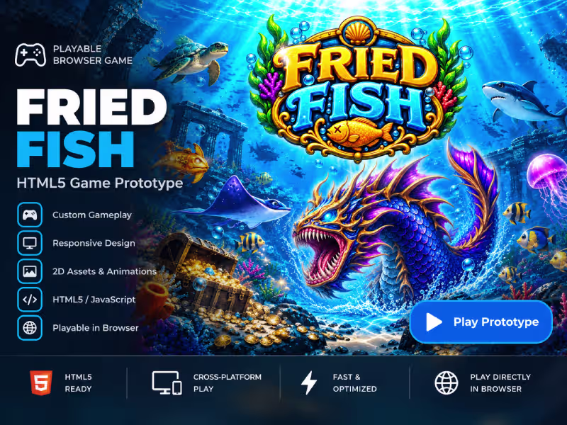 Cover image for I will build a custom HTML5 game prototype