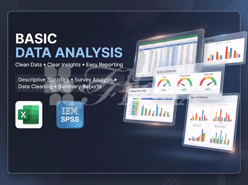Cover image for Basic data analysis