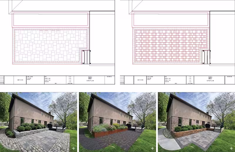 Cover image for Paving design to illustrative using manufacturers