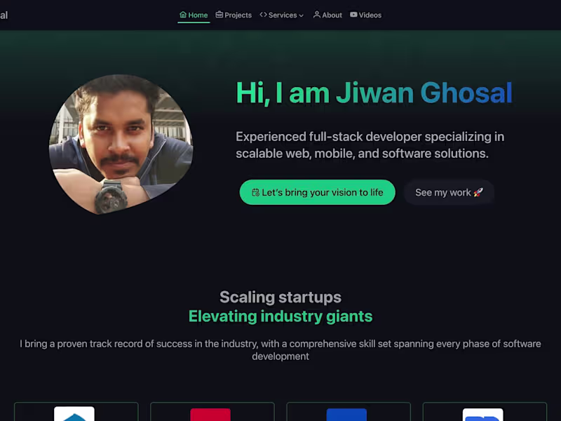 Cover image for Full-stack web consultant