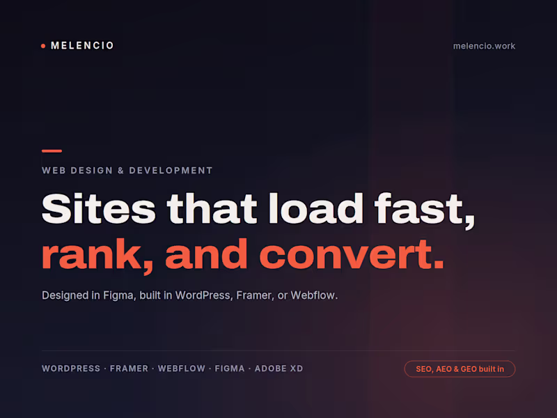 Cover image for Web Design & Development