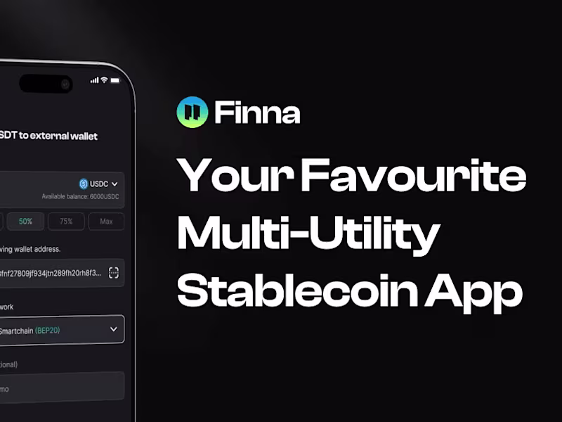 Cover image for Finna - Multi-Utility Stablecoin Services
