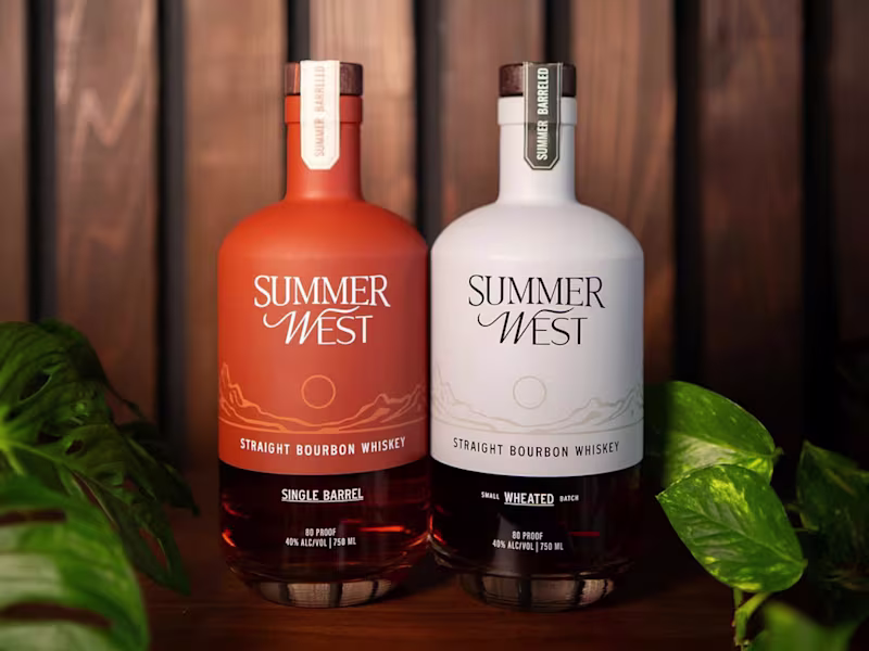 Cover image for Contemporary Rebranding of Summer West Whiskey