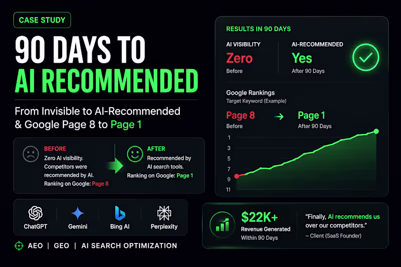 Cover image for AI Search Visibility & Optimization Package