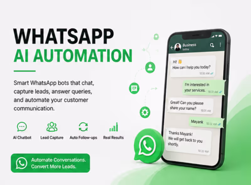 Cover image for WhatsApp AI Automation