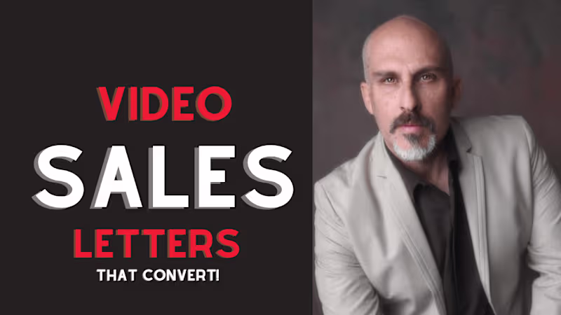 Cover image for Video Sales Letter