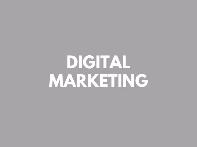 Cover image for Digital Marketing