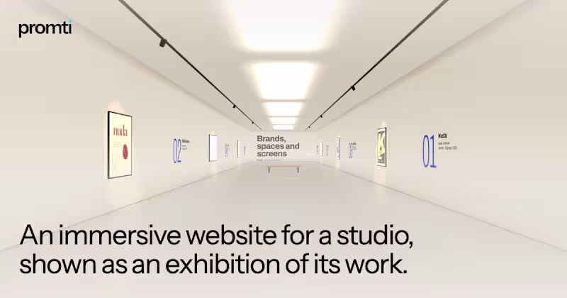 Cover image for Full 3D website experience with Three.js