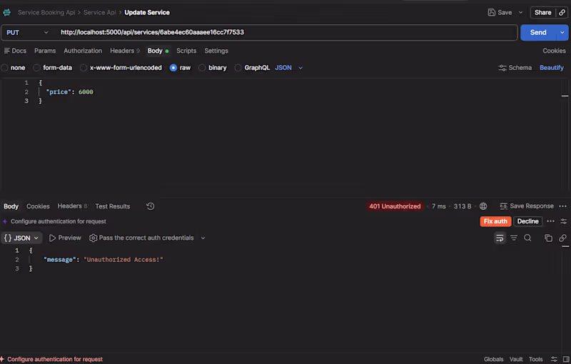 Cover image for A backend REST API for