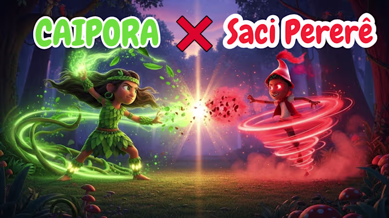 Cover image for Caipora X Saci Pererê | Música Infantil – Pituchinhos
