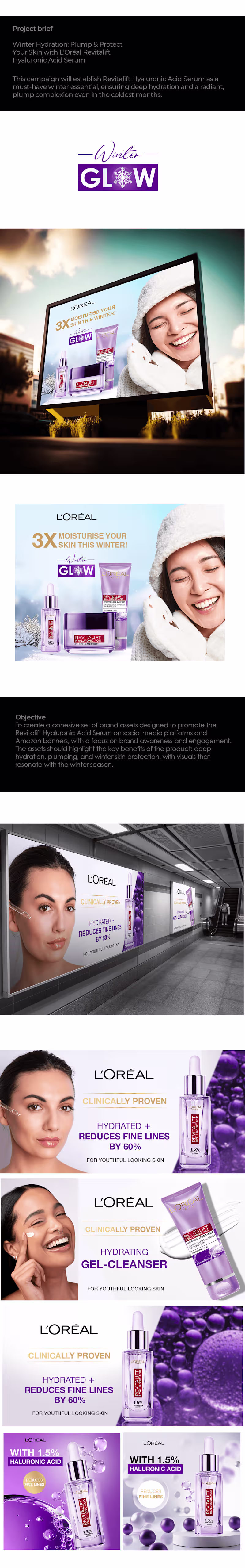 Cover image for Project on Brand Loreal Winter Skin Range