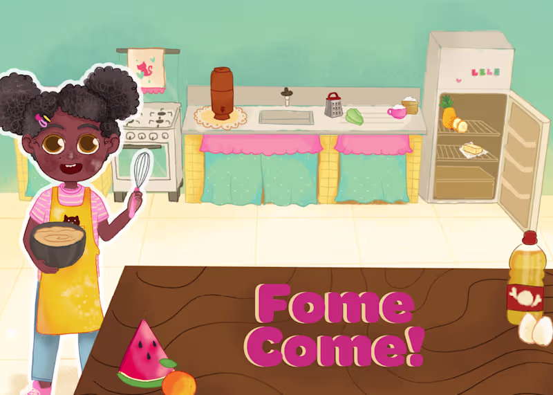 Cover image for Book: Fome Come!