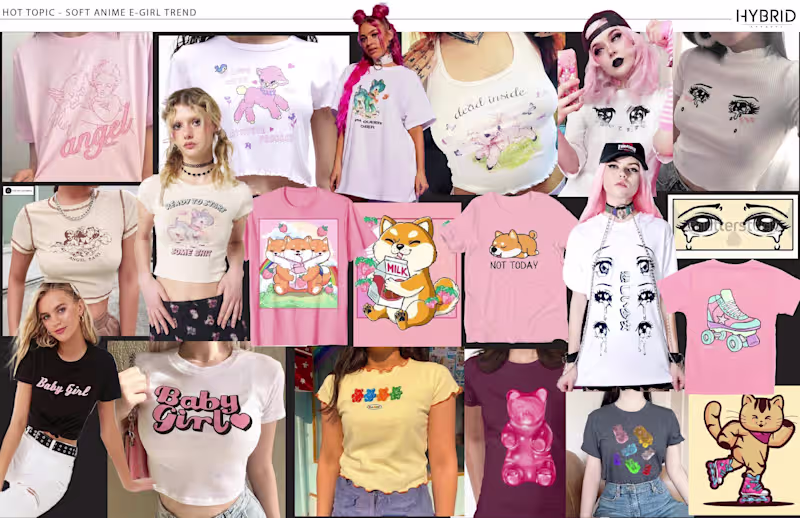 Cover image for HYBRID APPAREL /// 👚 T-SHIRT + GRAPHIC DESIGN