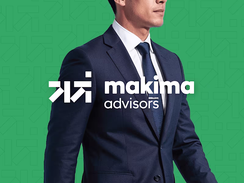 Cover image for Makima Advisors Brand Identity Project