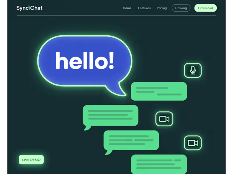 Cover image for SyncChat – Real-Time Chat App with Media Sharing & WebRTC
