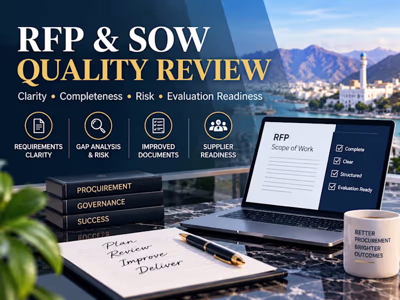 Cover image for RFP & Scope of Work Review