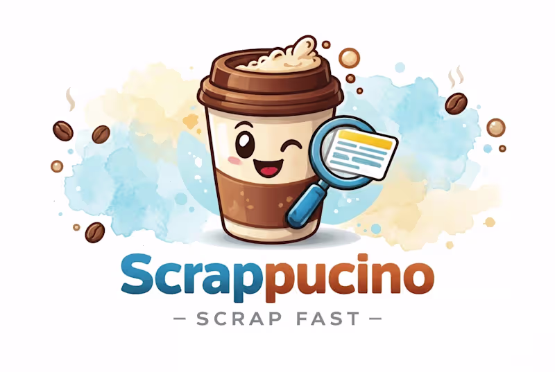 Cover image for Scrappuccino is a lightweight browser extension