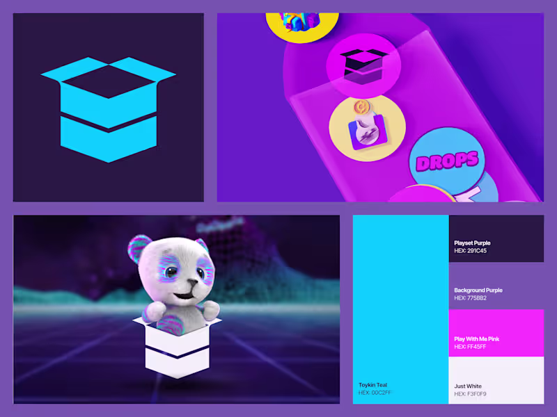Cover image for Cryptoys Mobile - Visual Identity