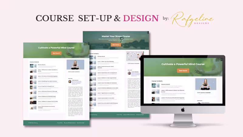 Cover image for Online Course Platform Design on Kajabi