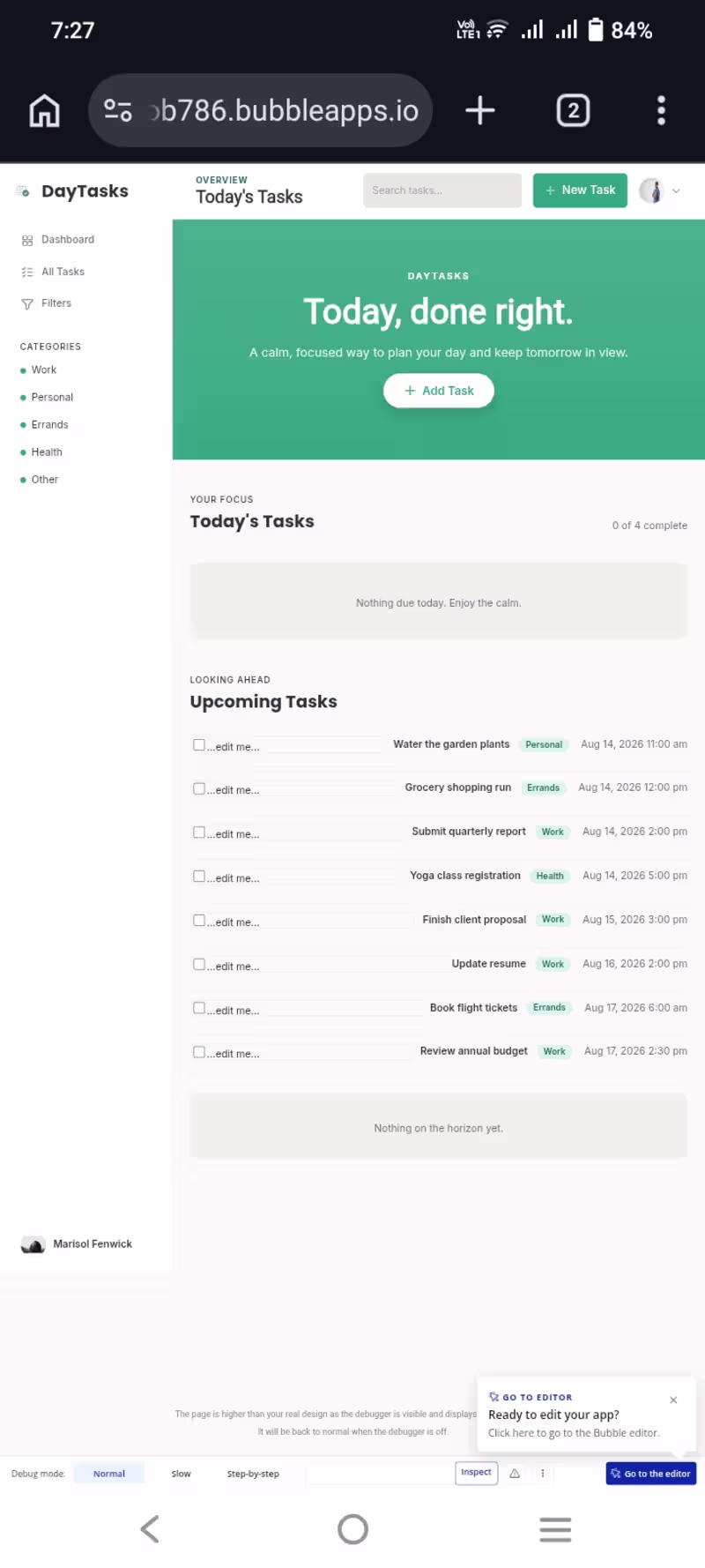 Cover image for Day tasks -AI To_Do list