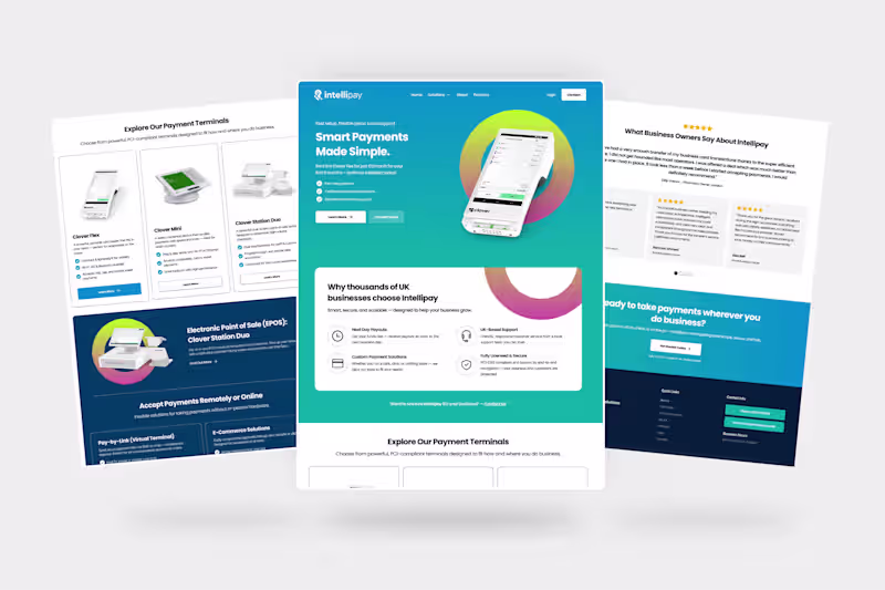 Cover image for Professional Website UI/UX Design (Figma)