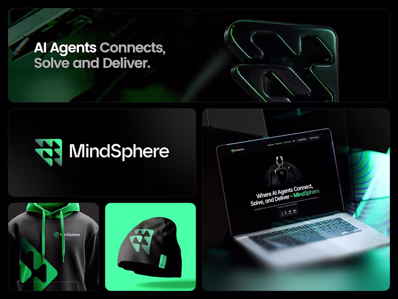 Cover image for MindSphere | Logo and Brand Identity Design